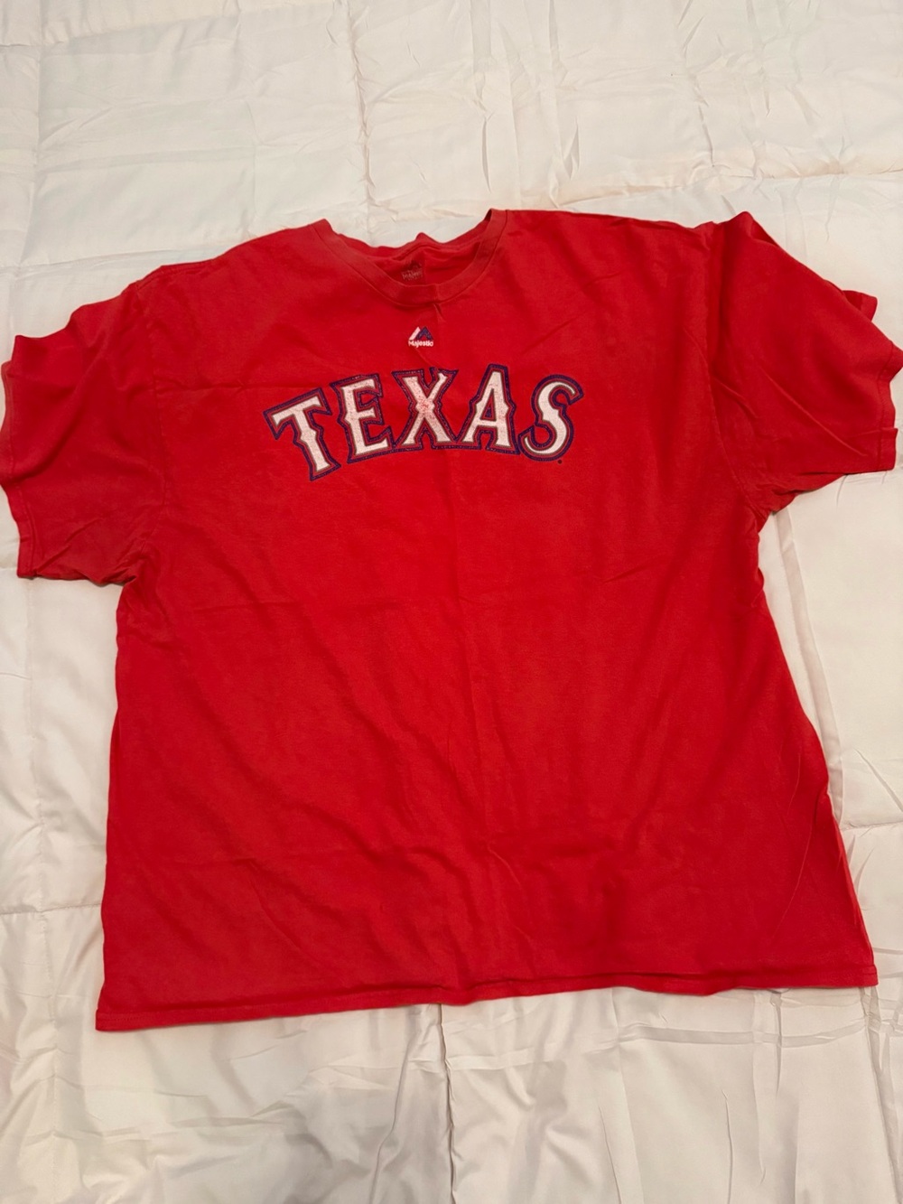 Majestic Red Texas Graphic Kids Tee